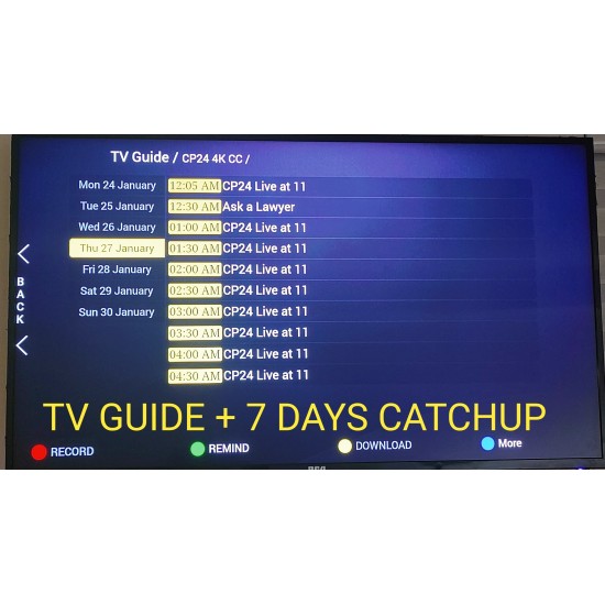 Super 4K IPTV – Live TV, 7-Day Catch-Up & TV Guide