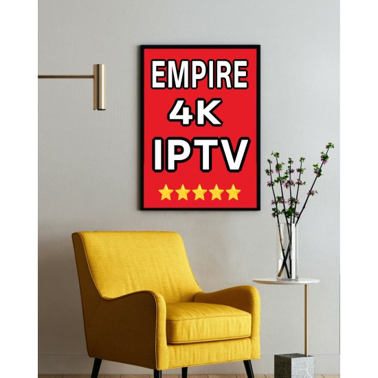 Empire 4K IPTV – Premium Stalker IPTV with 5-Day Catch-Up & TV Guide